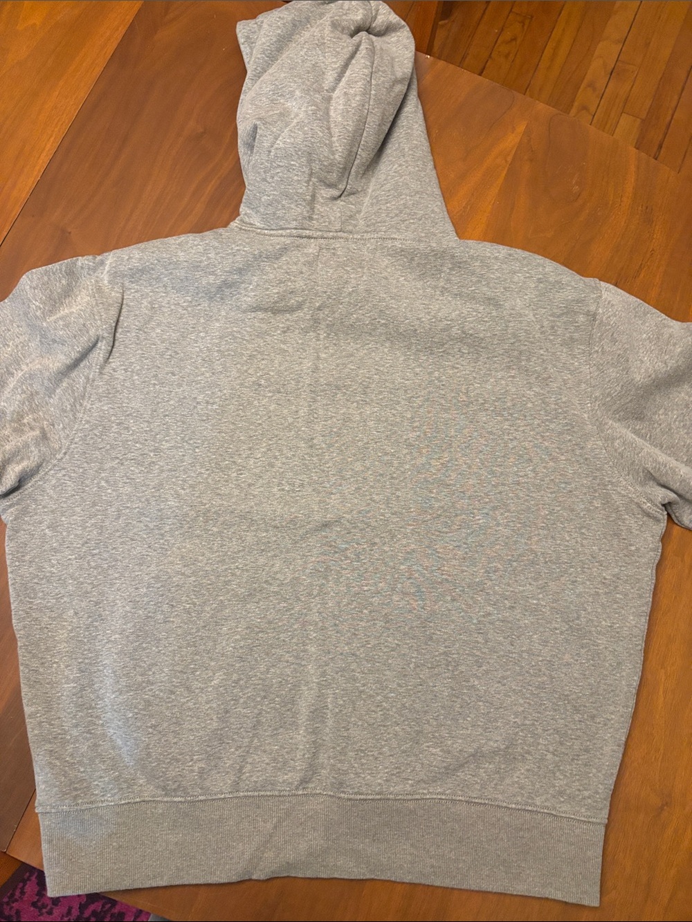 Old Navy Gray Hooded Sweatshirt Pullover - Picture 5 of 6